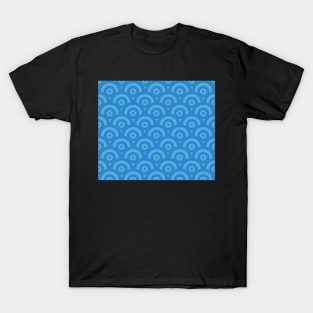 Abstract pattern - blue. T-Shirt